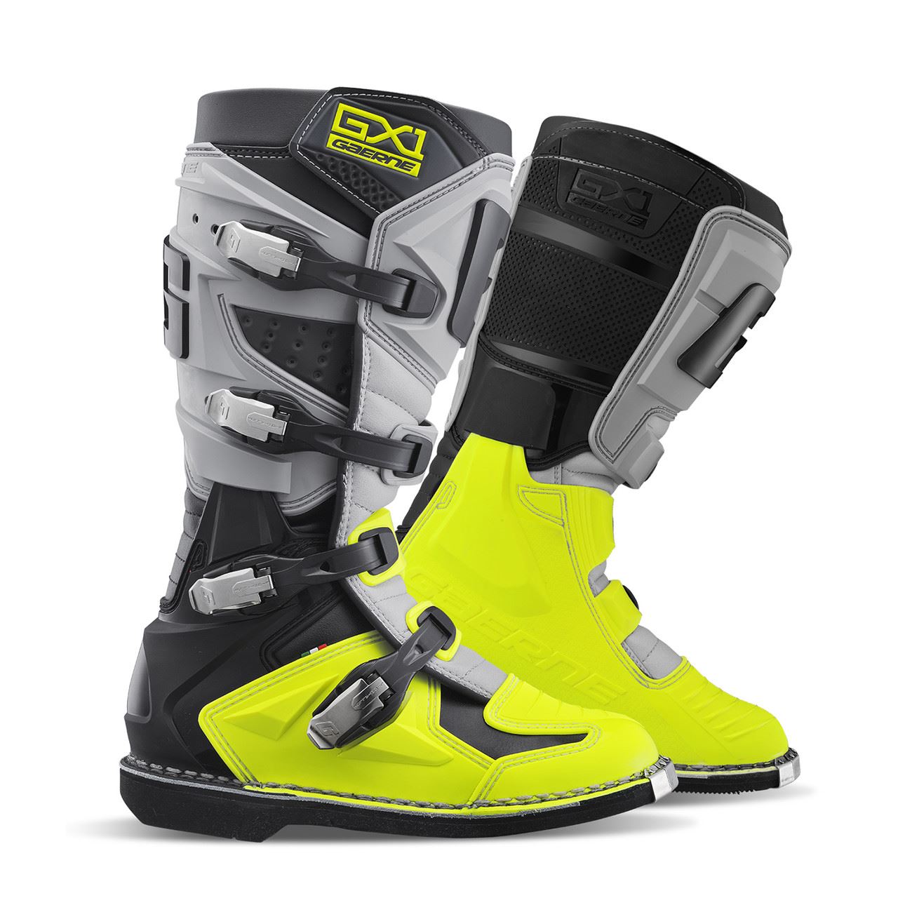 Gaerne GX1 Motocross Boots Yellow Black